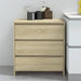 Skjenk sonoma eik 70x41x75 cm konstruert tre