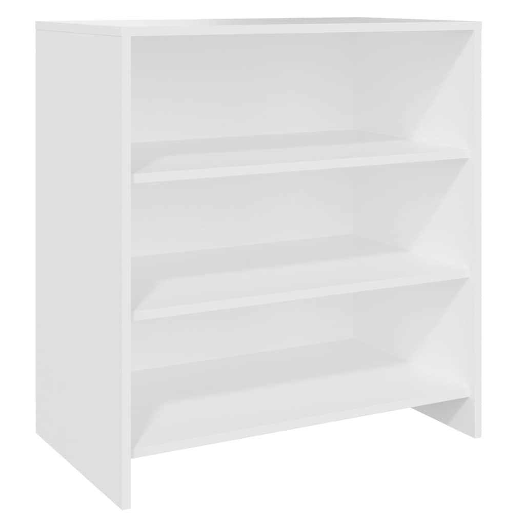 Skjenk hvit 70x40,5x75 cm konstruert tre vidaXL