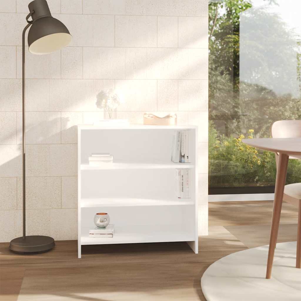 Skjenk hvit 70x40,5x75 cm konstruert tre vidaXL