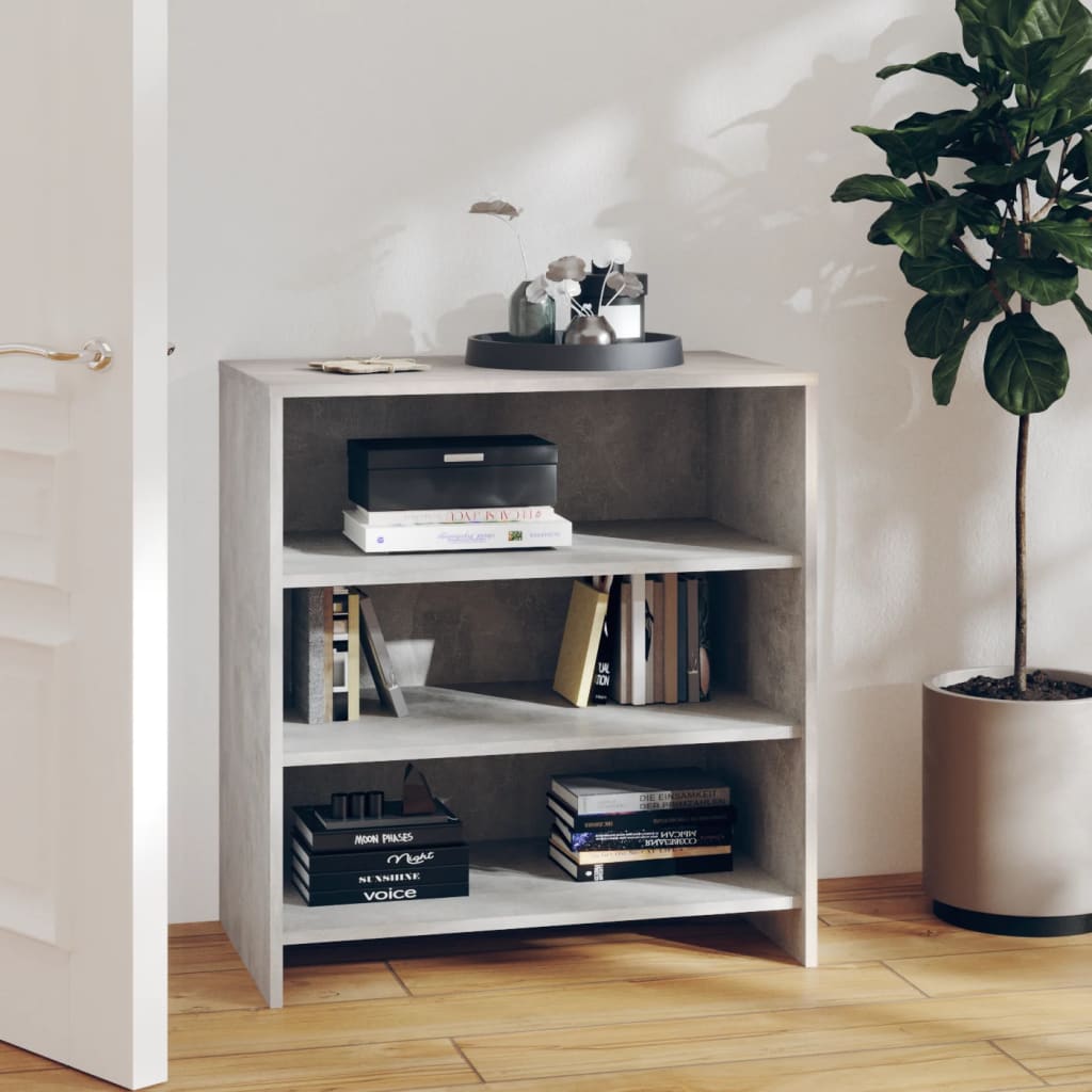 Skjenk betonggrå 70x40,5x75 cm konstruert tre
