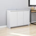 Skjenk hvit 102x33x75 cm konstruert tre vidaXL