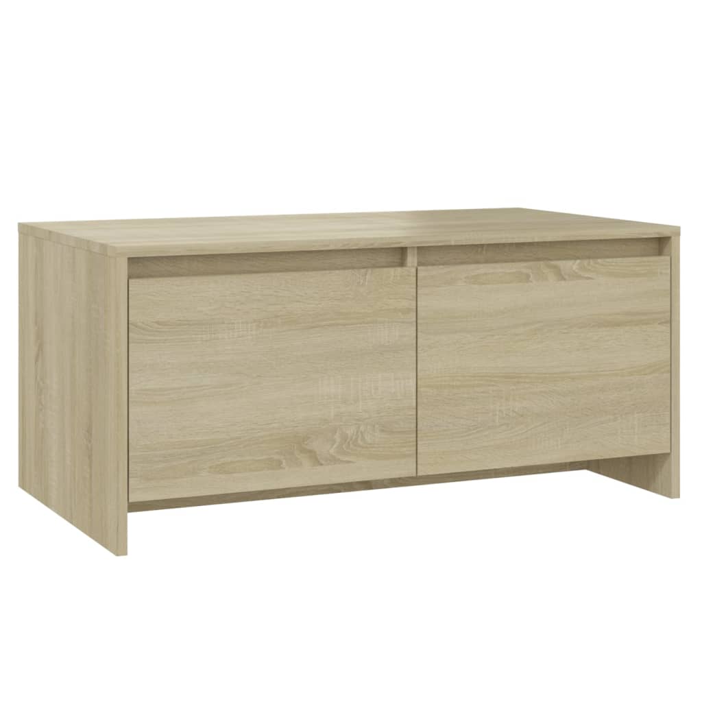 Salongbord sonoma eik 90x50x41,5 cm konstruert tre