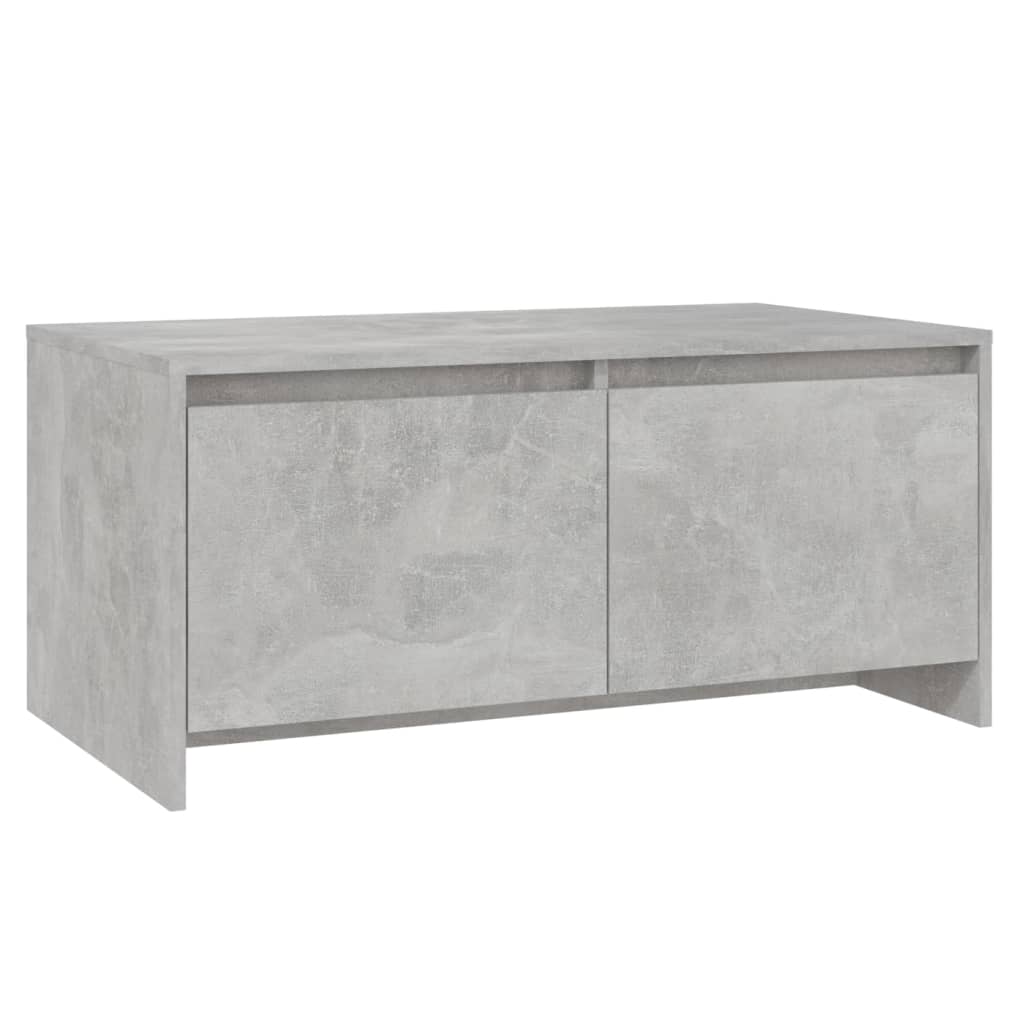 Salongbord betonggrå 90x50x41,5 cm konstruert tre