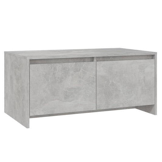 Salongbord betonggrå 90x50x41,5 cm konstruert tre