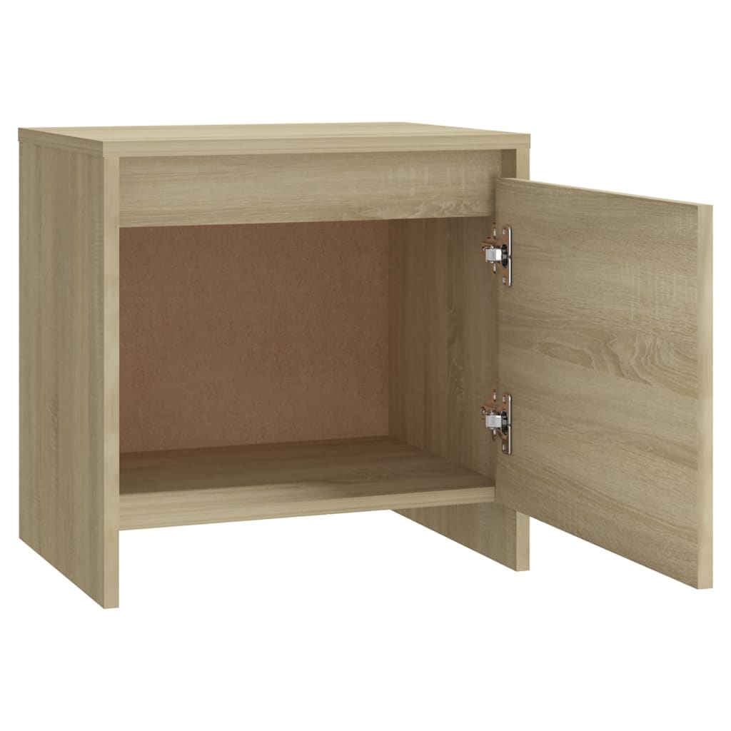 Nattbord sonoma eik 45x34x44,5 cm konstruert tre