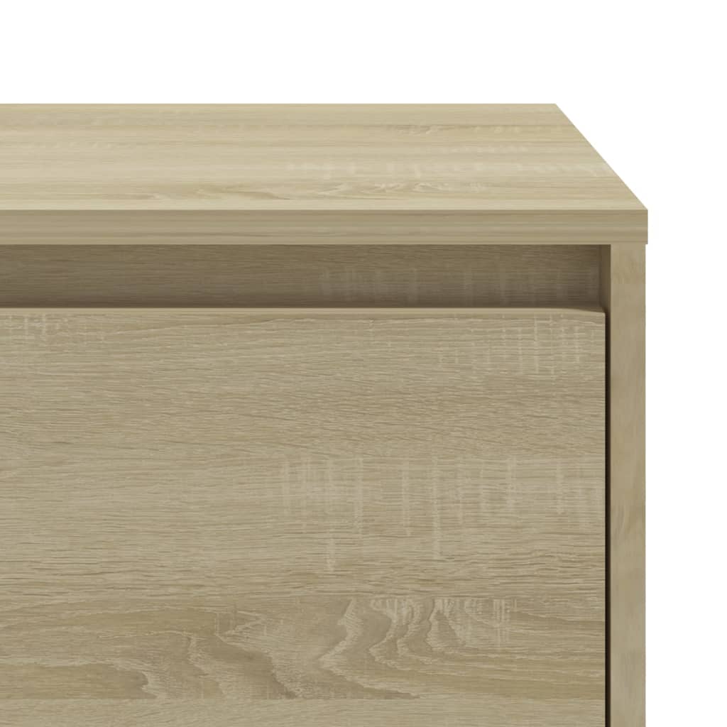 Nattbord 2 stk sonoma eik 45x34x44,5 cm konstruert tre