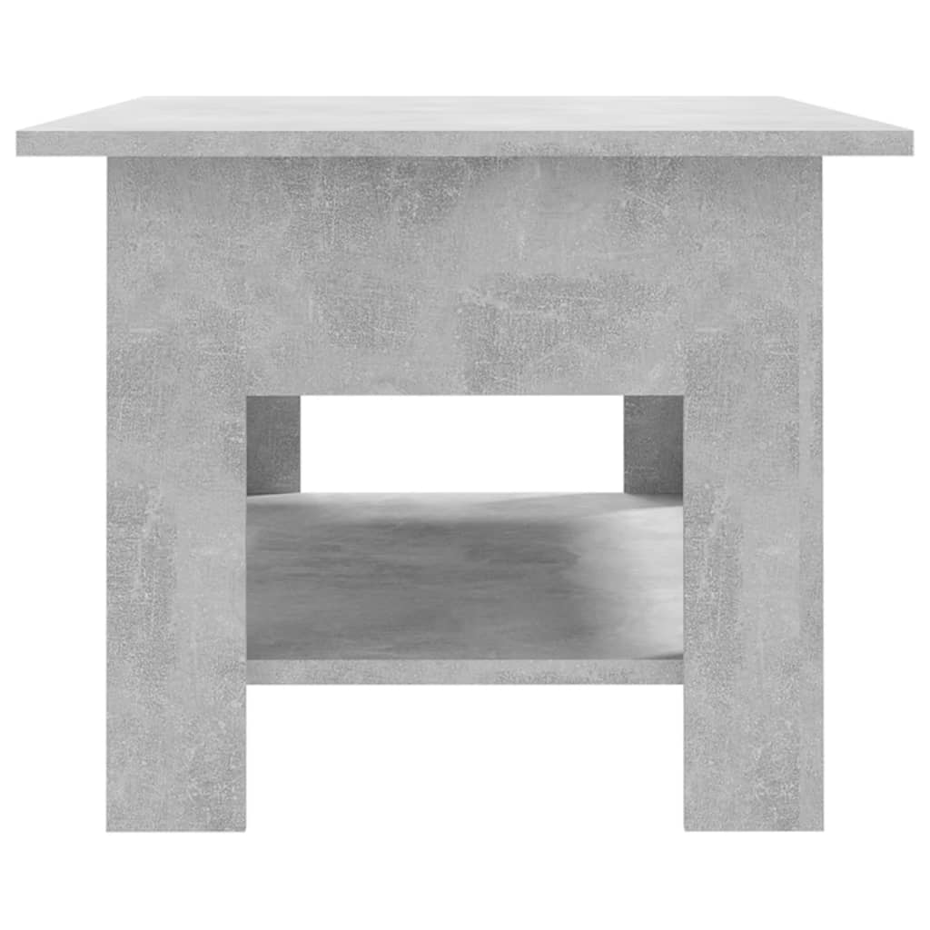 Salongbord betonggrå 102x55x42 cm konstruert tre
