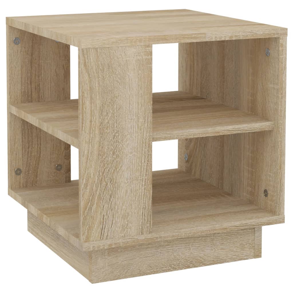 Salongbord sonoma eik 40x40x43 cm konstruert tre