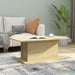 Salongbord sonoma eik 102x55,5x40cm konstruert tre