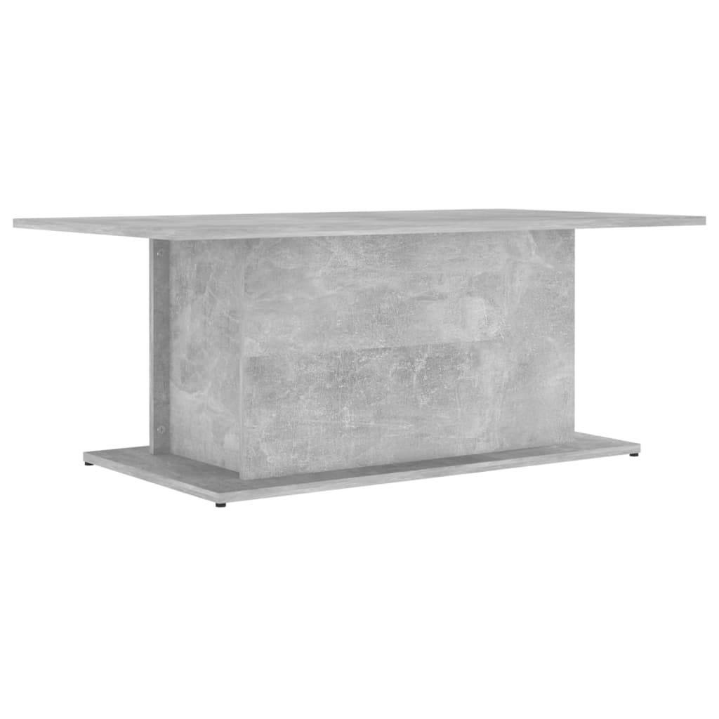 Salongbord betonggrå 102x55,5x40 cm konstruert tre