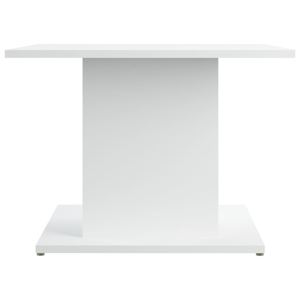 Salongbord hvit 55,5x55,5x40 cm konstruert tre