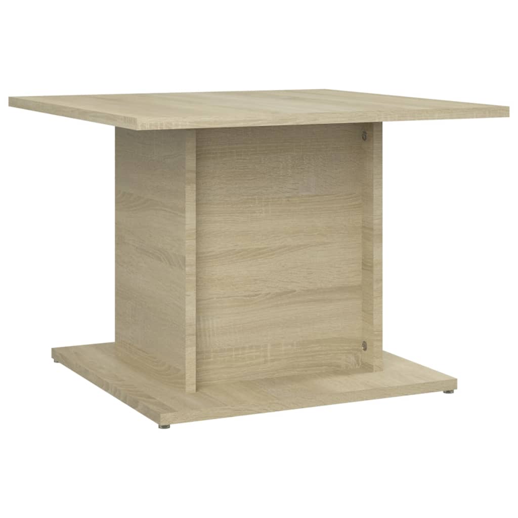 Salongbord sonoma eik 55,5x55,5x40 cm konstruert tre