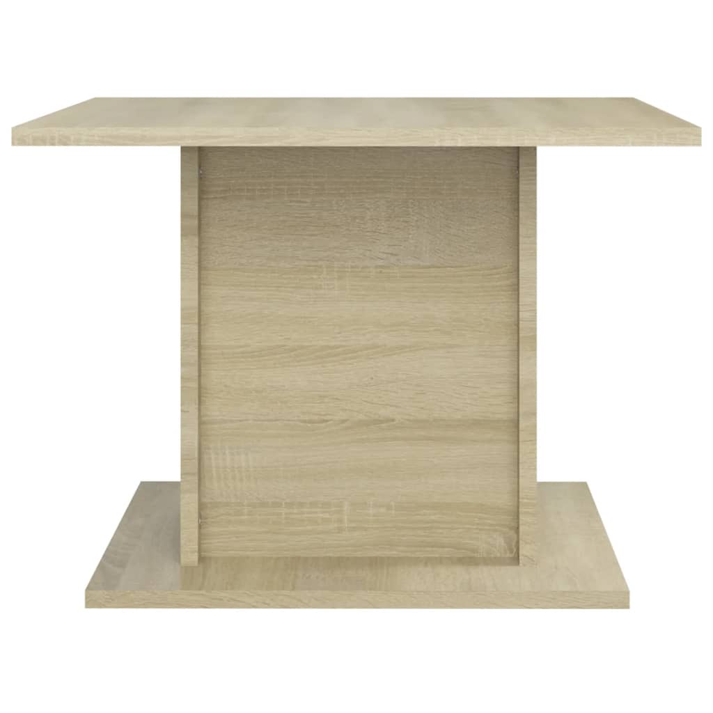 Salongbord sonoma eik 55,5x55,5x40 cm konstruert tre