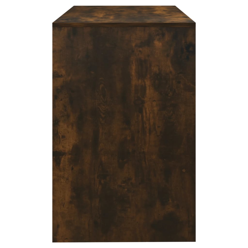Skrivebord røkt eik 101x50x76,5 cm sponplate