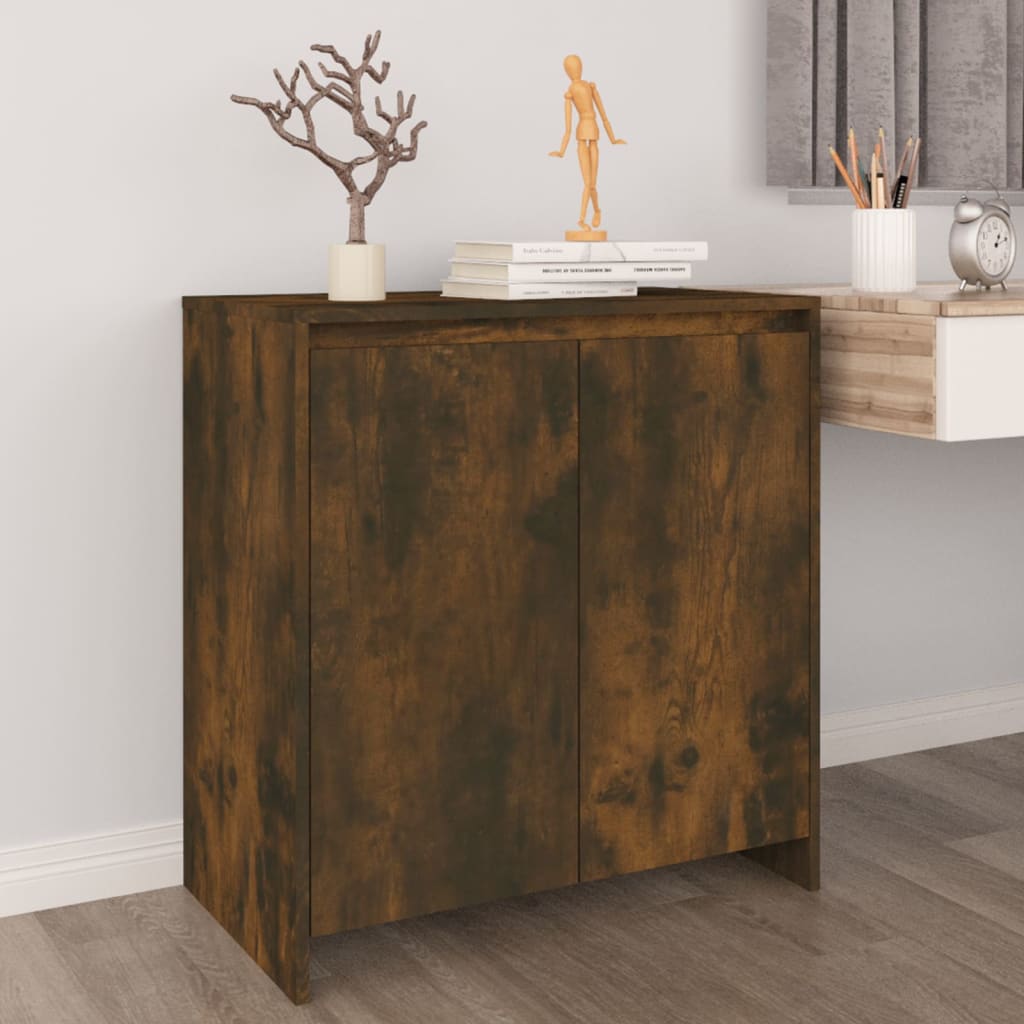 Skjenk røkt eik 70x41x75 cm konstruert tre