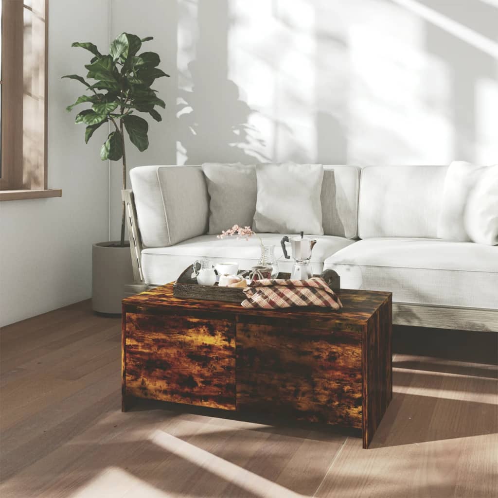 Salongbord sonoma eik 90x50x41,5 cm konstruert tre