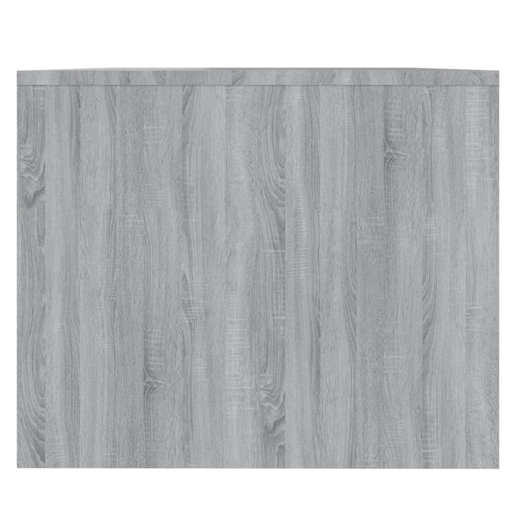 Salongbord grå sonoma 90x50x41,5 cm konstruert tre