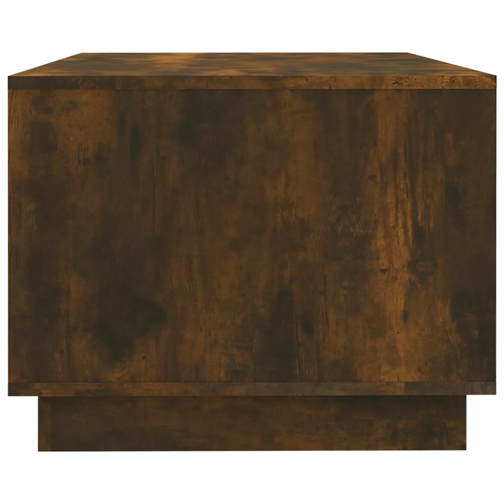 Salongbord røkt eik 102x55x43 cm konstruert tre