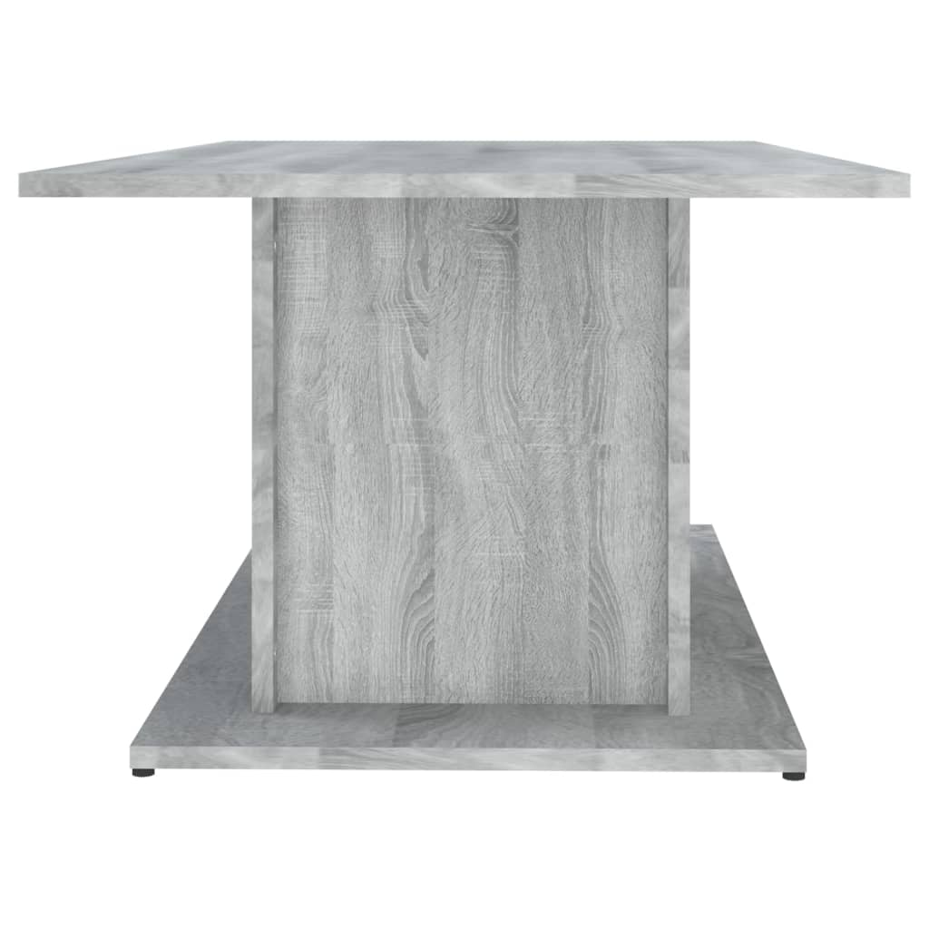 Salongbord grå sonoma 102x55,5x40 cm konstruert tre