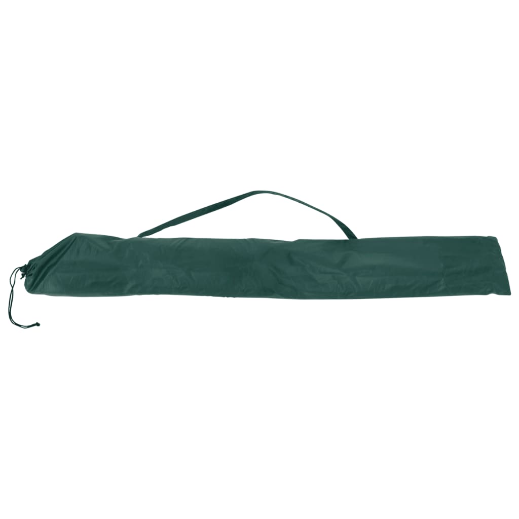 Fiskeparasoll grønn 220x185 cm