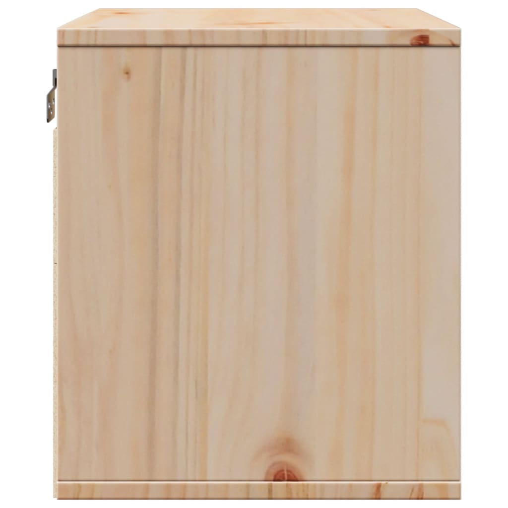Veggskap 45x30x35 cm heltre furu vidaXL