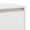 Veggskap hvit 100x30x35 cm heltre furu