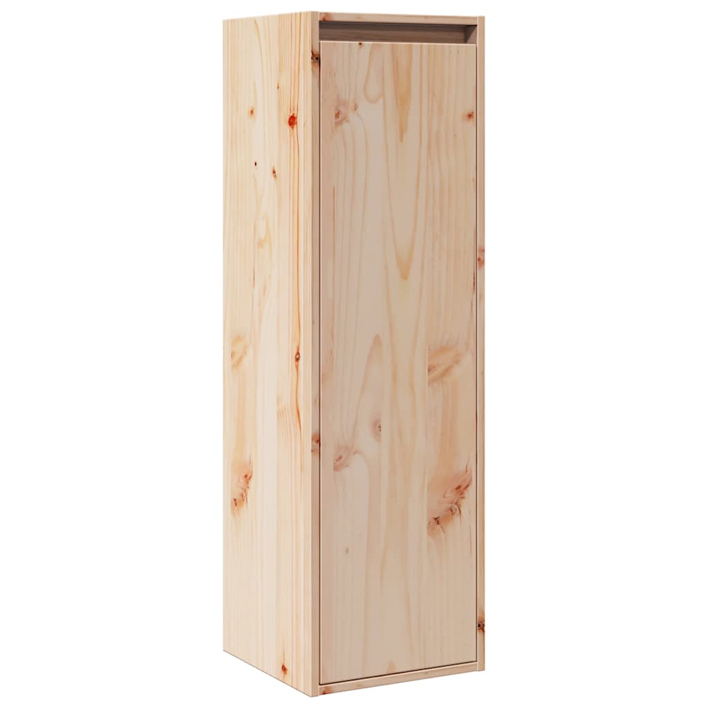 Veggskap 30x30x100 cm heltre furu vidaXL