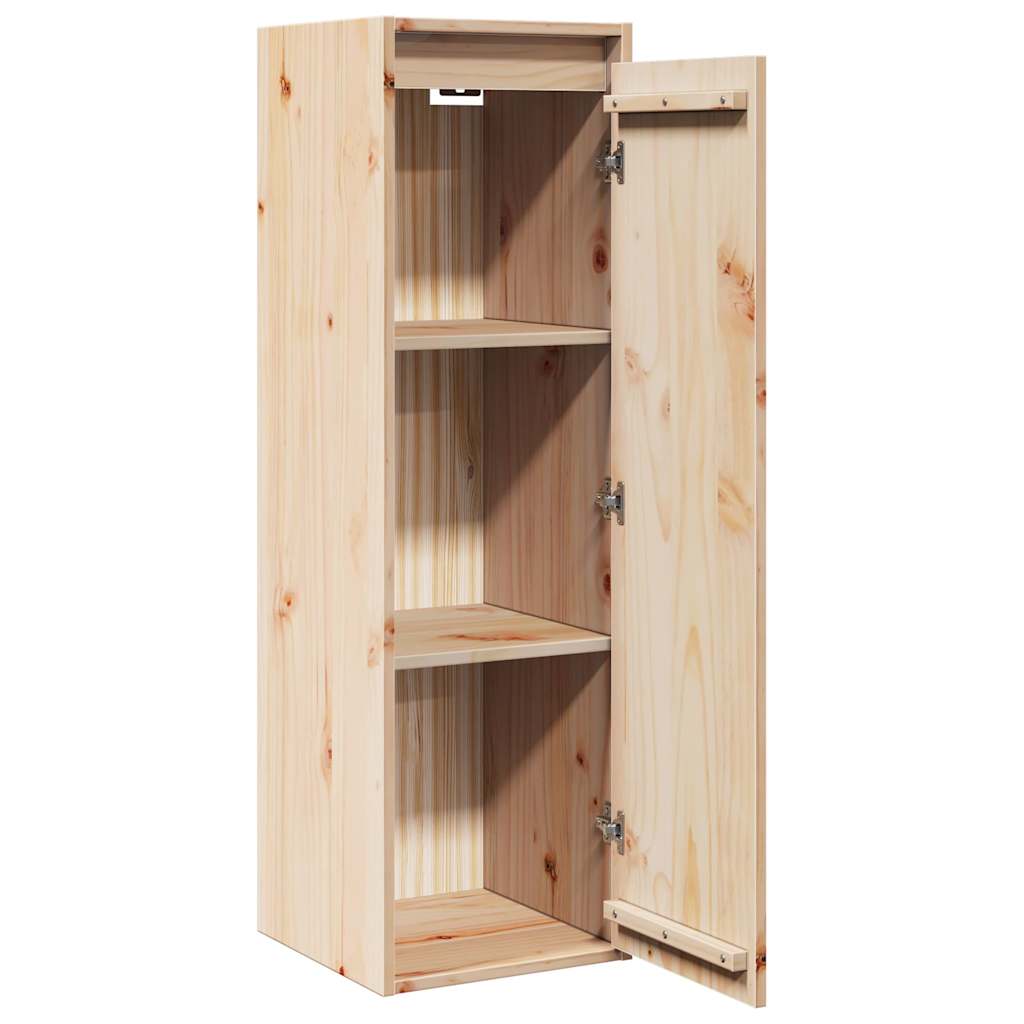 Veggskap 30x30x100 cm heltre furu vidaXL