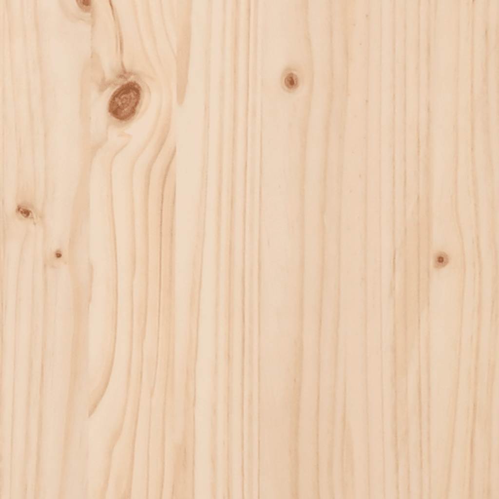 Skoskap 60x35x80 cm heltre furu vidaXL