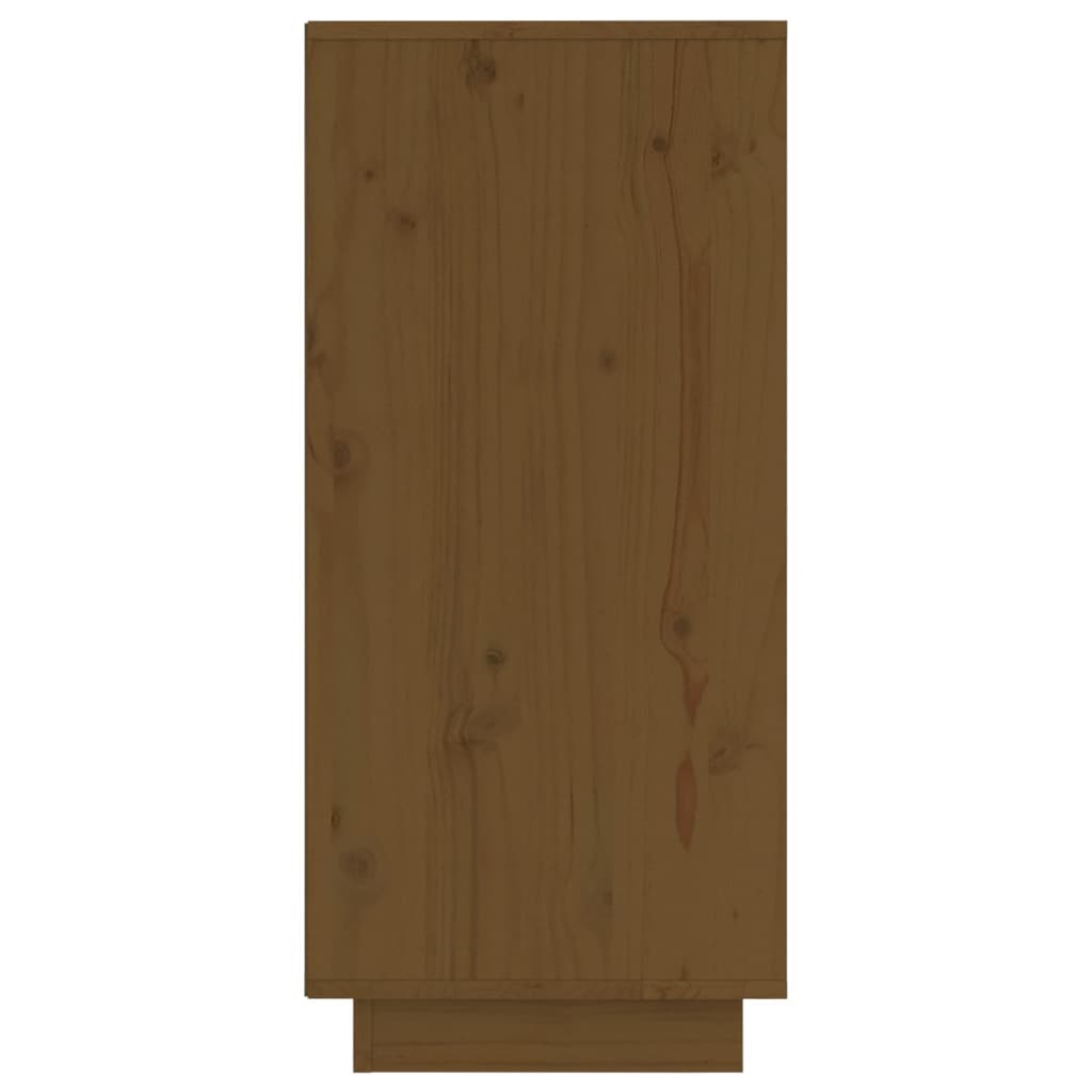 Skjenker 2 stk honningbrun 31,5x34x75 cm heltre furu