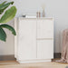 Skjenk hvit 60x34x75 cm heltre furu
