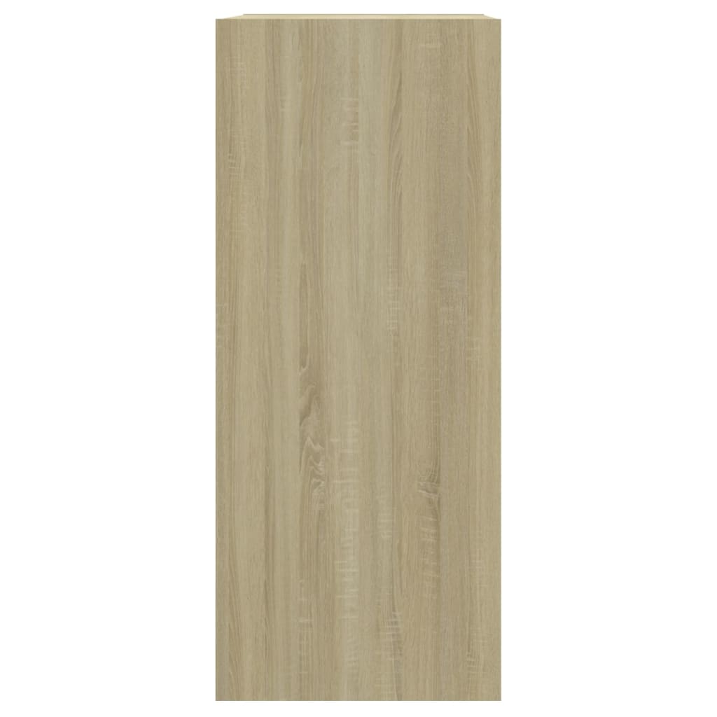 Bokhylle/romdeler sonoma eik 40x30x72 cm