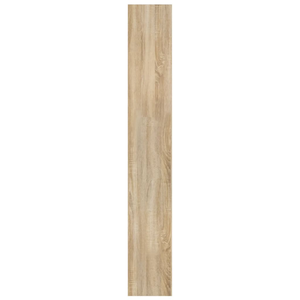 Bokhylle/romdeler sonoma eik 40x30x198 cm