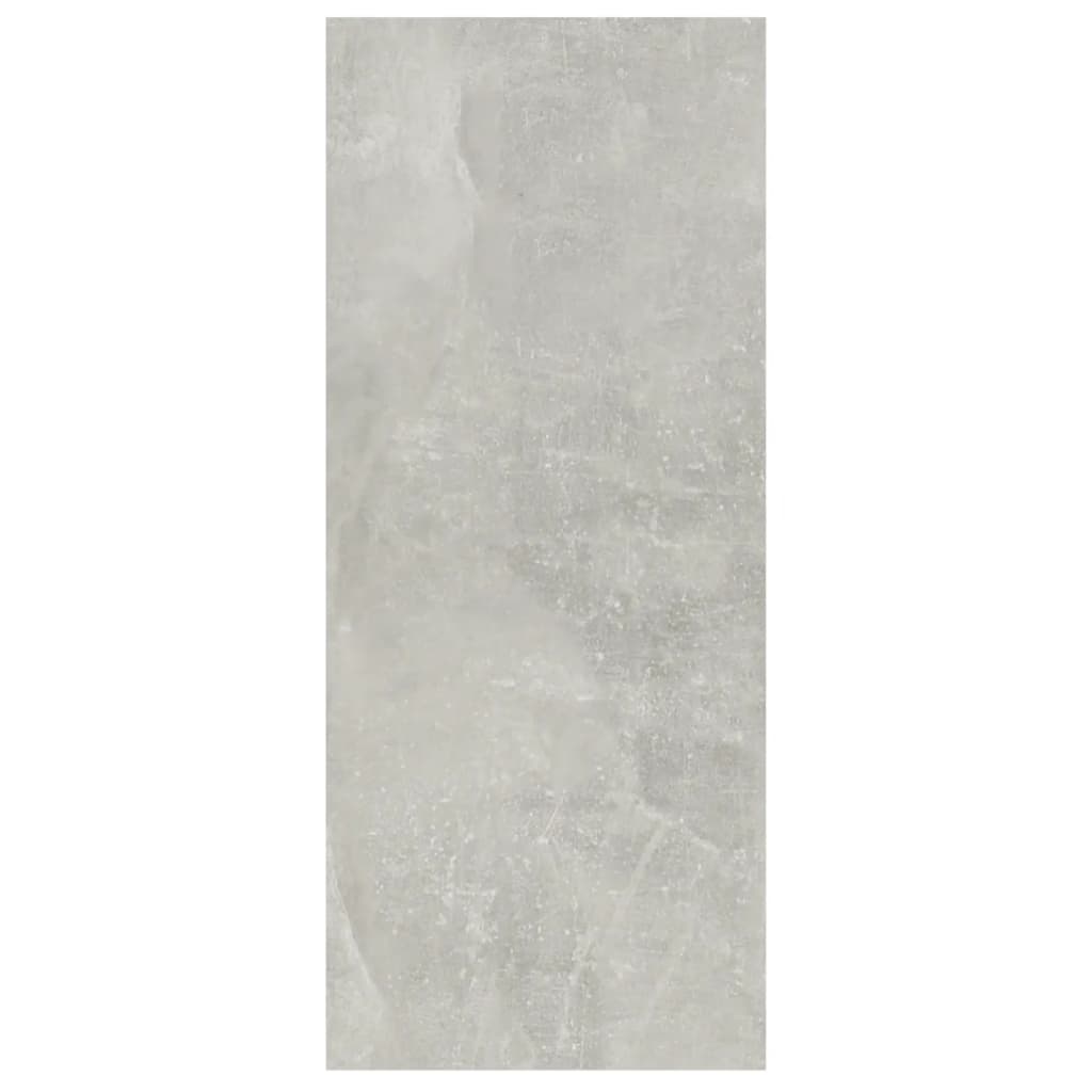 Bokhylle/romdeler betonggrå 60x30x72 cm