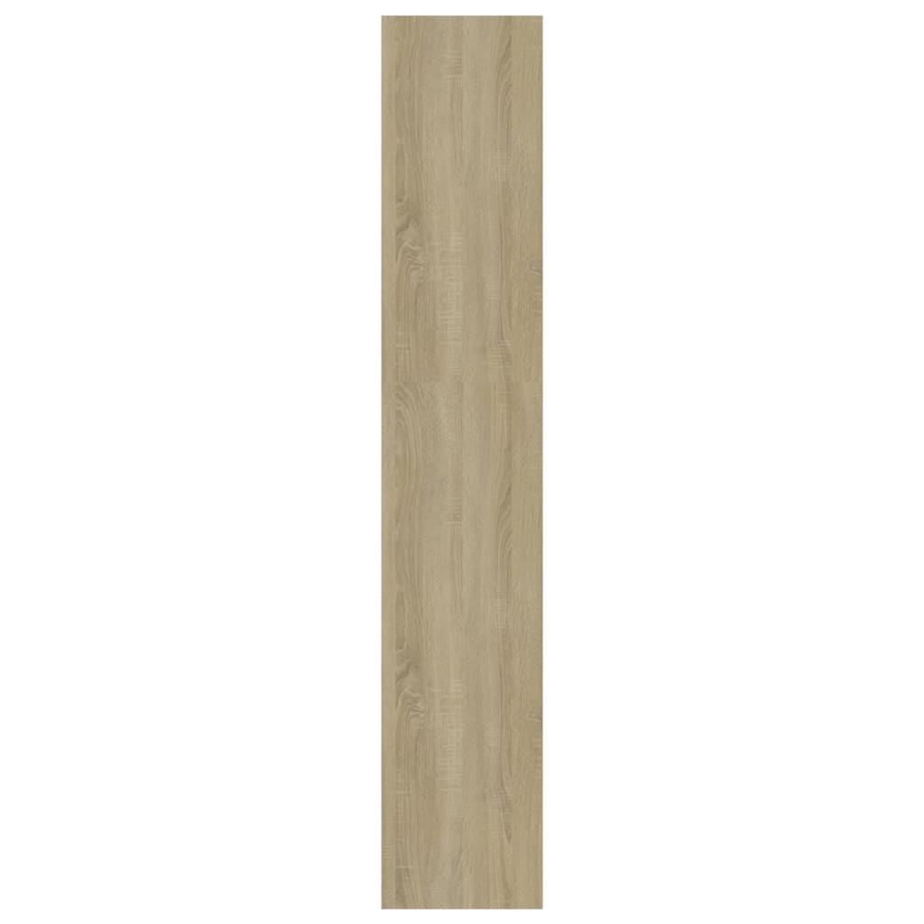 Bokhylle/romdeler sonoma eik 60x30x166 cm konstruert tre
