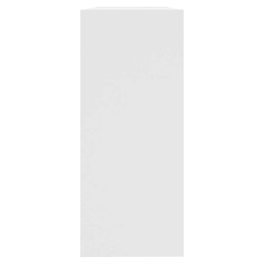Bokhylle/romdeler hvit 100x30x72 cm