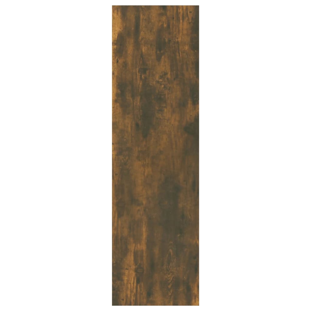 Bokhylle/romdeler røkt eik 40x30x103 cm konstruert tre
