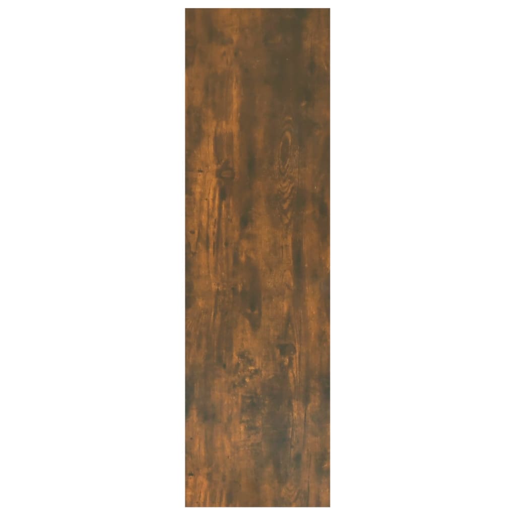 Bokhylle/romdeler røkt eik 100x30x103 cm