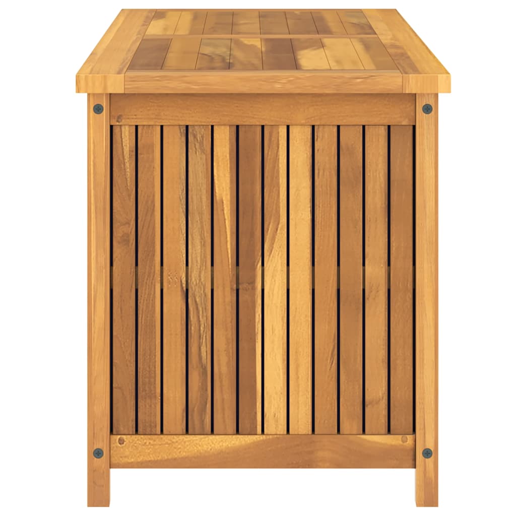Hageboks 114x50x58 cm heltre teak vidaXL