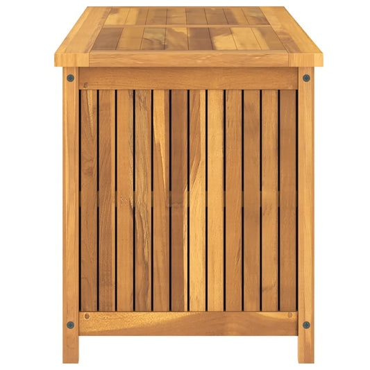 Hageboks 114x50x58 cm heltre teak vidaXL