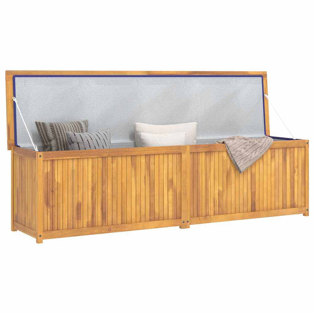 Hageboks 200x50x55 cm heltre teak