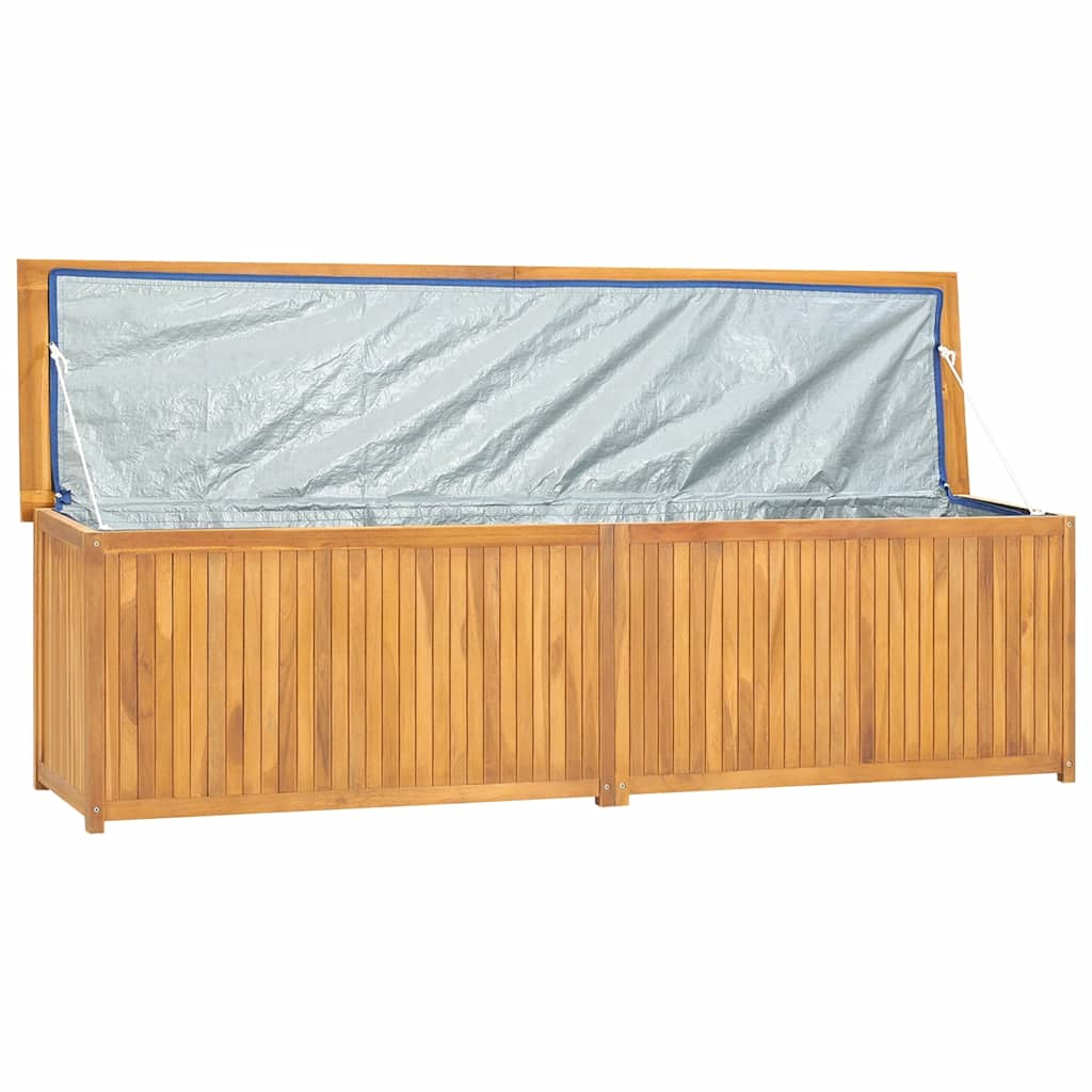 Hageboks 200x50x55 cm heltre teak