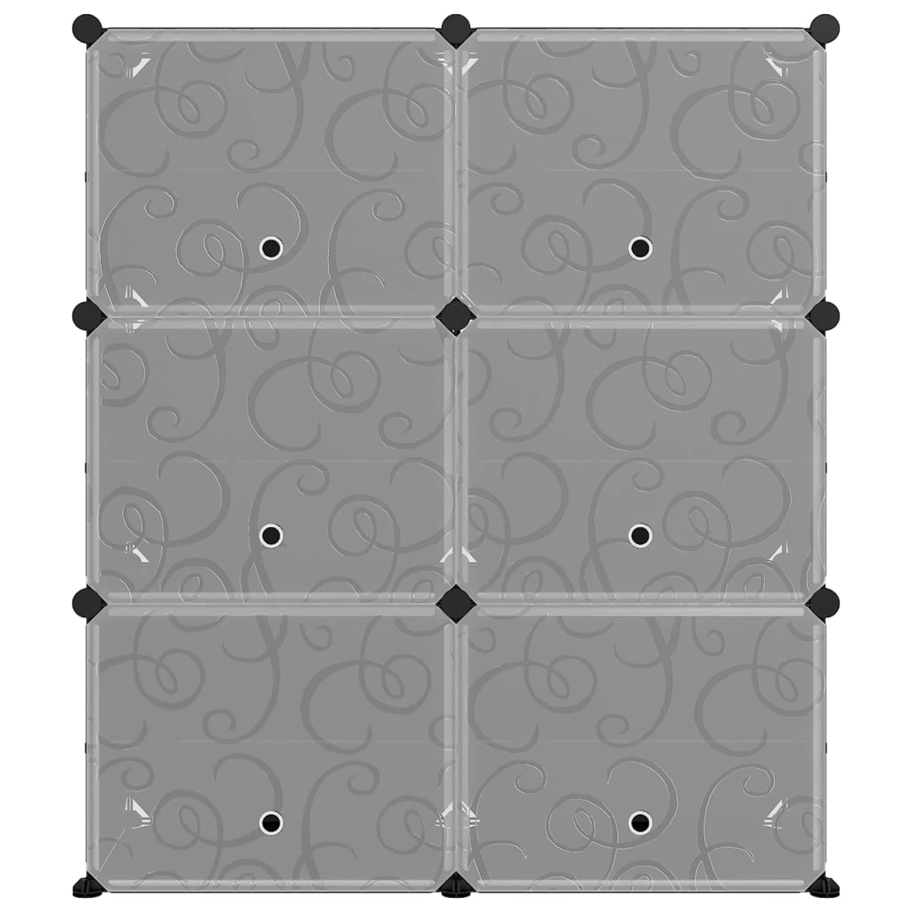 Skostativ svart 84,5x31x93,5 cm PP