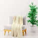 Teppe kremhvit 130x170 cm polyester