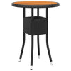 Hagebistrosett 3 deler polyrotting og heltre svart