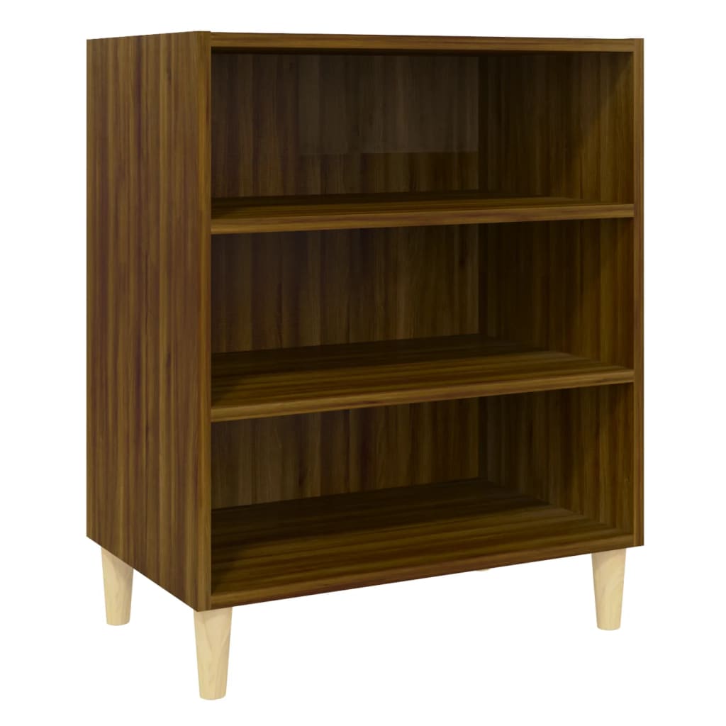 Skjenk brun eik 57x35x70 cm konstruert tre