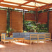 Hagesofagruppe med grå puter 11 deler heltre furu
