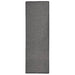 Utendørs flatvevd teppe 80x250 cm grå