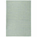 Utendørs flatvevd teppe 160x230 cm turkis