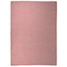 Utendørs flatvevd teppe 200x280 cm rød